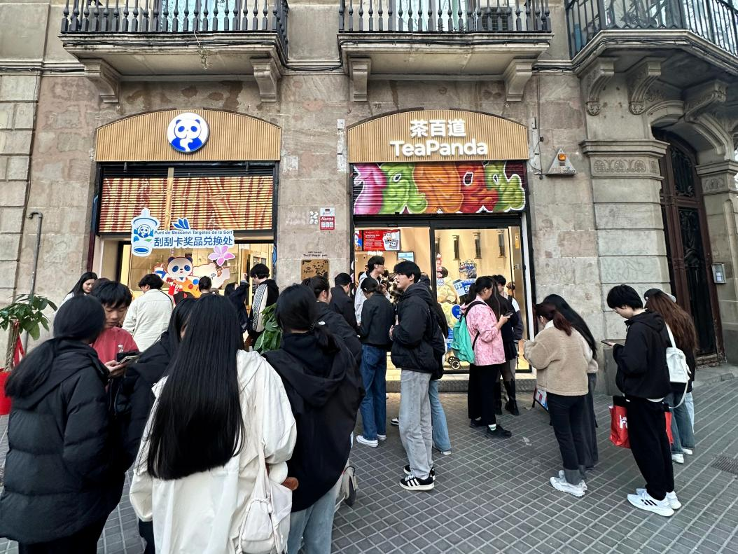 茶百道欧洲首店正式开业 杨枝甘露海外热卖超14万杯