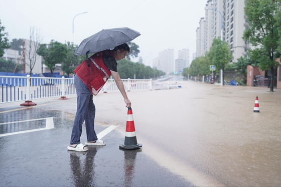 人保财险莆田市仙游支公司：积极处置碧桂园片区暴雨灾害