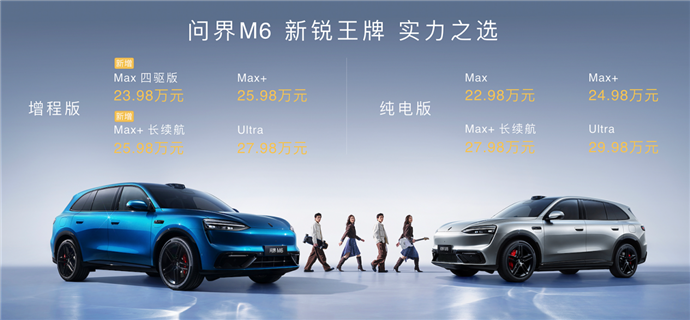 突破5万台！问界M6交付再创“问界速度”